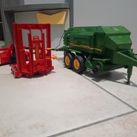 imballatrice forcone e falciatrice Bruder