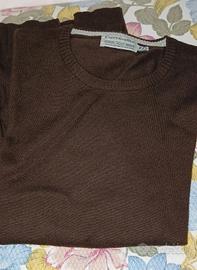 maglia girocollo cotton & Silk