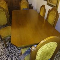 Tavolo da cucina piu' 6 sedie