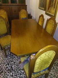 Tavolo da cucina piu' 6 sedie