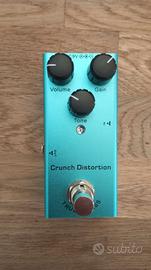 Pedale chitarra Crunch Distorsion (true bypass)