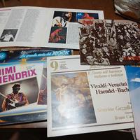 10 dischi in vinile vintage 