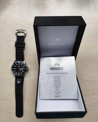 Orient Kamasu (Mako III) Blue Dial Rubber