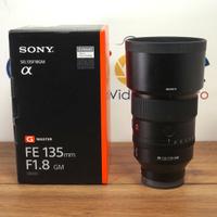 SONY FE 135mm f1.8 G Master (Pari al nuovo)