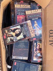 Video cassette VHS - serie Kolossal completa