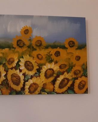 quadro girasoli