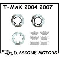 KIT DISCHI FRENO TMAX 2004 2007 MARGHERITA + PASTI