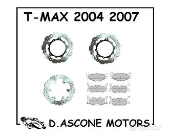 KIT DISCHI FRENO TMAX 2004 2007 MARGHERITA + PASTI