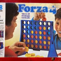 Forza 4 MB Gioco tavola completo gettoni vintage