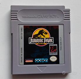 Gioco vintage Jurassic Park per Game Boy 1993