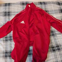 Felpa adidas rossa