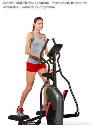 Schwinn 510E ellittica compatt come nuov-Bluetooth