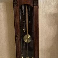 elegante orologio a pendolo  a colonna Junghans