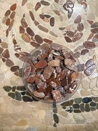 Ciottoli di fiume, ROSSI sfusi un taglio.