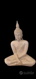 Buddha in ceramica smaltata 60 cm  (Anni 50)