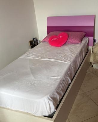 letto a contenitore piazza singola