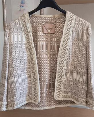 Giacchina Twinset panna/ecru'