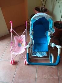 carrozzina e passeggino