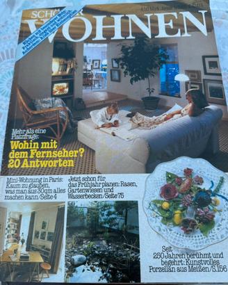 3 nr. Rivista "Schöner Wohnen "