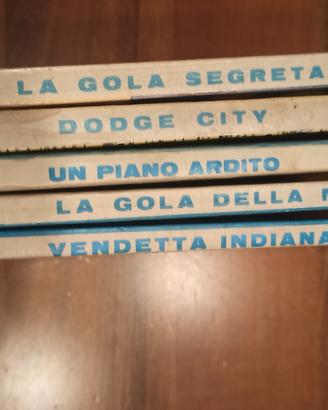 Lotto 5 Albi Storici TEX GIGANTE anni '60