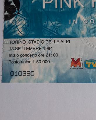 Biglietto Pink Floyd