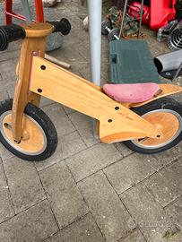Bici legno