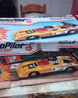 radiopilot Renault alpine giocattolo vintage