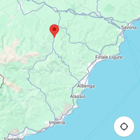 Rudere a 40 km da albenga