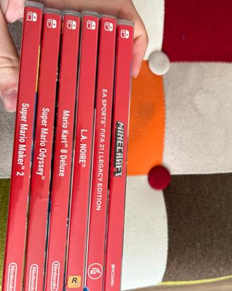 Nintendo Switch + 6 giochi + pro controller