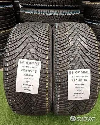 2 gomme 225 45 18 KLEBER INV RIF1105