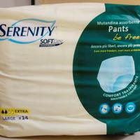 Pannoloni mutandina assorbente Serenity tg L 14 Pz