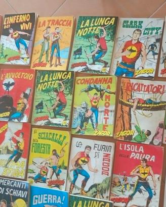 ZAGOR SCRITTA ROSSA COMPLETA LA TUA COLLEZIONE