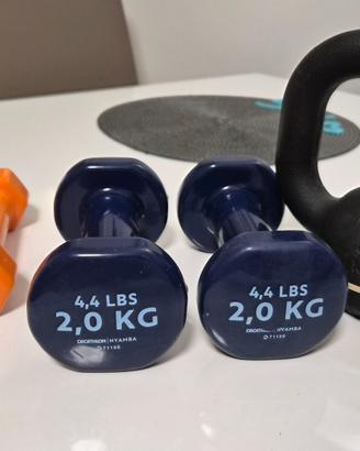 pesi - allenamento in casa 