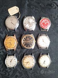 LOTTO OROLOGI VINTAGE DA TESTARE 