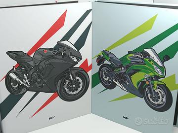 2 Porta foglio forati