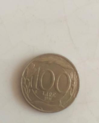 Moneta piccola 100 lire