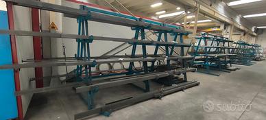 Scaffalatura in metallo