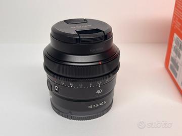 Sony 40 2.5 G in garanzia