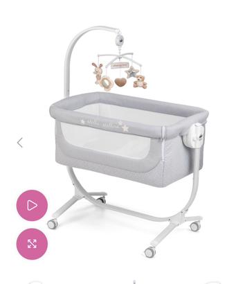 Culla e culletta da afgiancare al letto