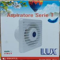 Aspiratore Assiale  "LUX" - T120 nuovo