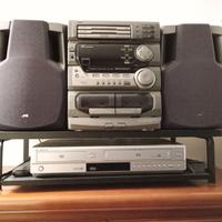 compact stereo + videoregistratore
