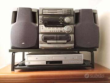 compact stereo + videoregistratore
