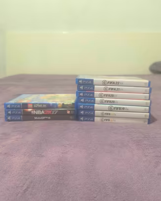 Lotto 10 giochi PS4