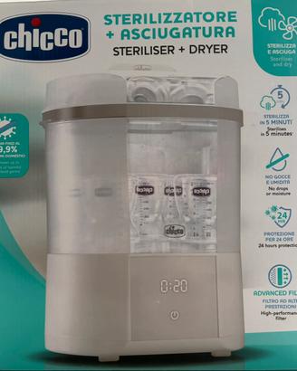 Sterilizzatore + asciugatura