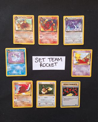 Carte Pokemon GCC - Set Team Rocket