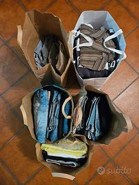 Lotto vestiti usati uomo – 5 borse, taglia 46/48