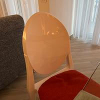 Sedie bianche Victore Design