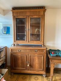 Vetrina Antica a Doppio Corpo - Fine '800