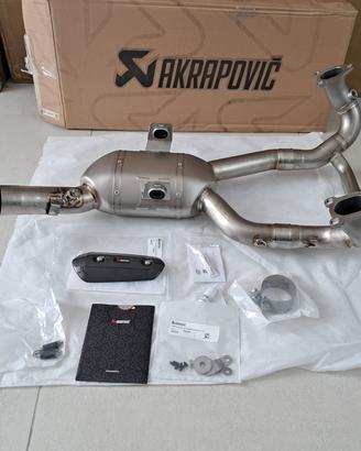 COLLETTORE RACING TITANIO AKRAPOVIC BMW R 1300 GS 