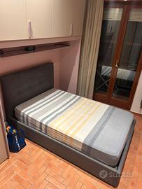 Letto contenitore una piazza e mezza